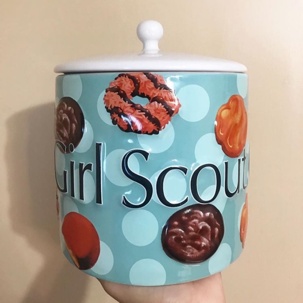 Girl Scout Cookie Jar